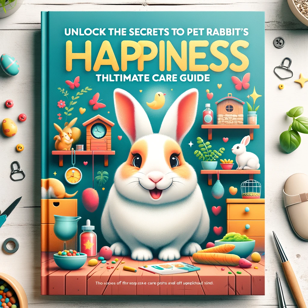 -An-engaging-cover-for-a-book-titled-Unlock-the-Secrets-to-Your-Pet-Rabbits-Happiness_-Ultimate-Care-Guide